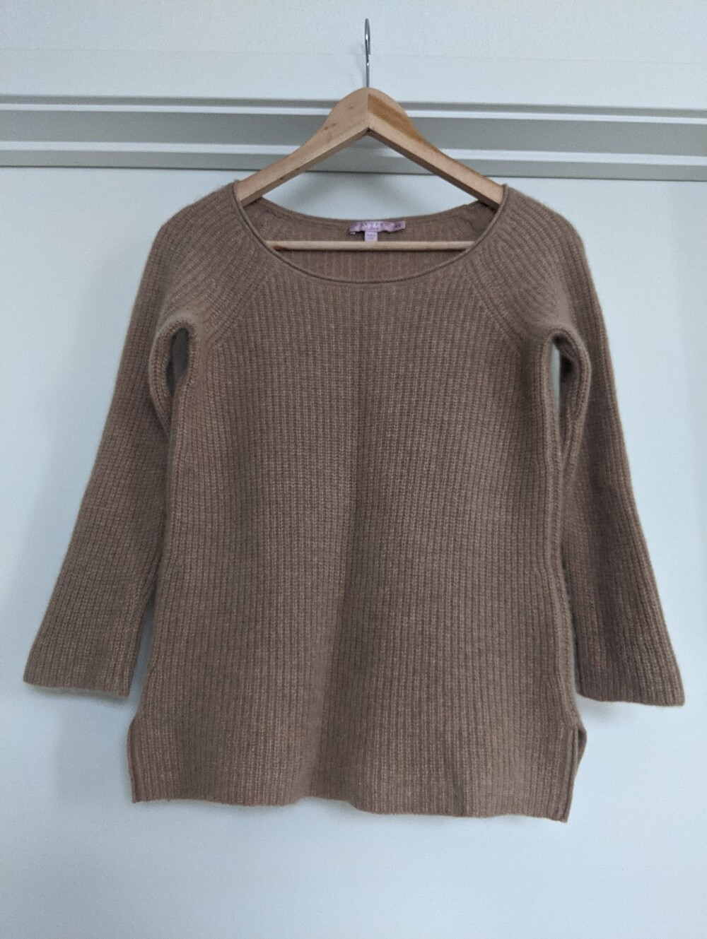 CALYPSO St. Barth Ribbed Crewneck Sweater - Brown